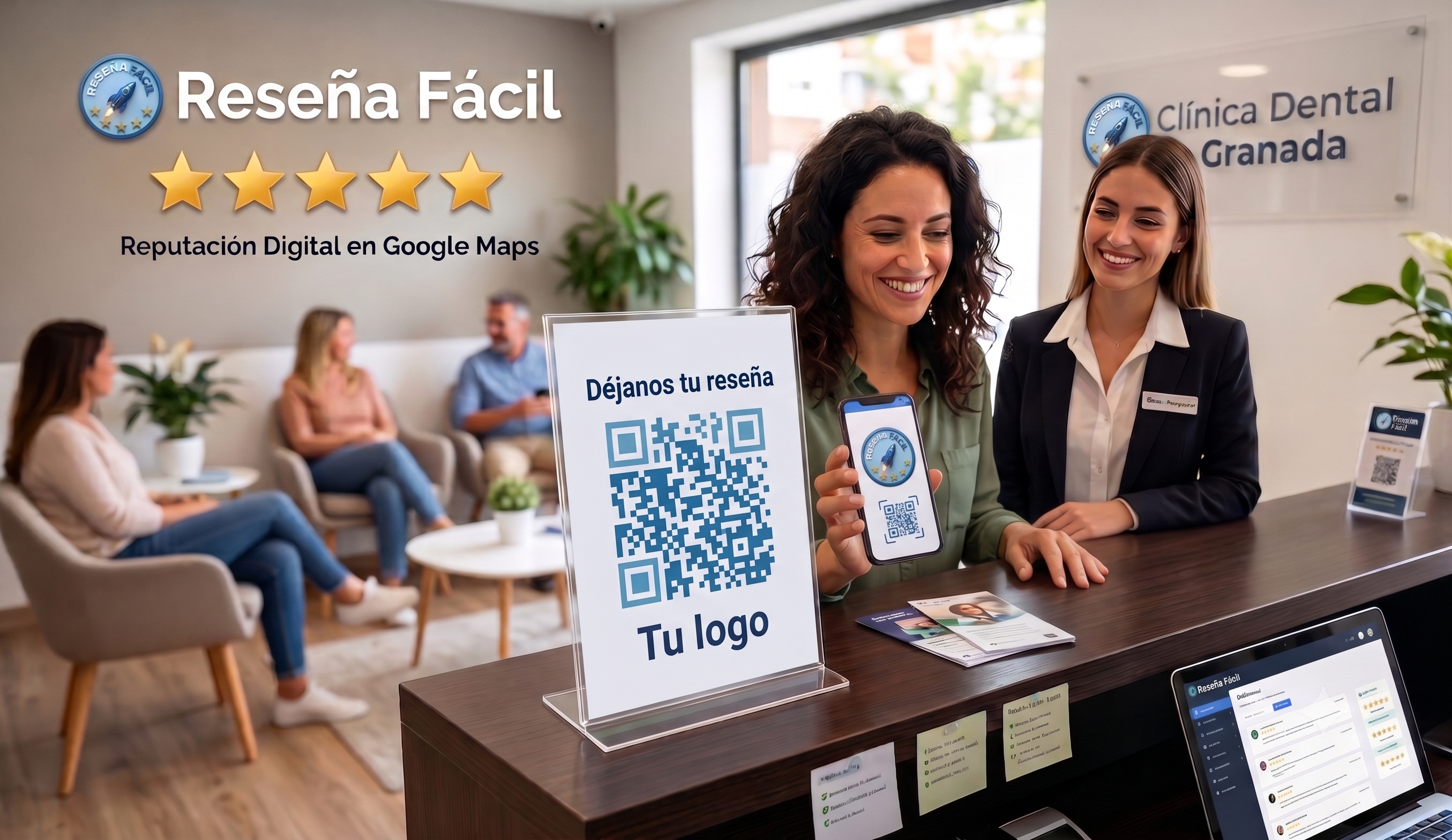 Reseña Fácil en recepción